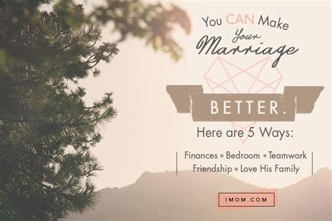 5 Ways You Can Make Your Marriage Better Imom