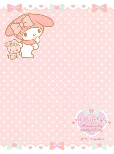 Sanrio My Melody Mini Letter Set By Crazy Sugarbunny Via Flickr