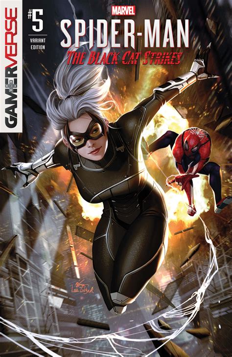 Marvels Spider Man The Black Cat Strikes 2020 5 Variant Comic