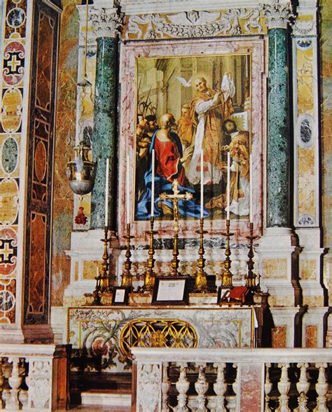 The closer you got to it, the more you were impressed. Orbis Catholicus Secundus: Old Altar Cards of St. Peter's ...