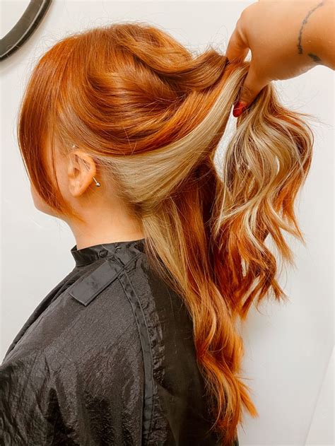 Copper Hair In 2021 Edgy Hair Hair Color Shades Under Hair Dye
