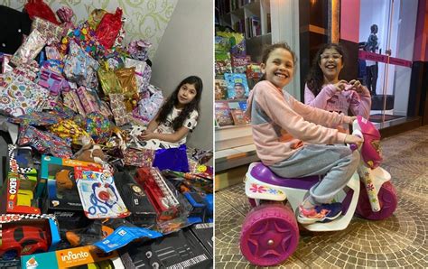 Menina De 9 Anos Cria Rifa Solidária E Doa Brinquedos Para Crianças Em