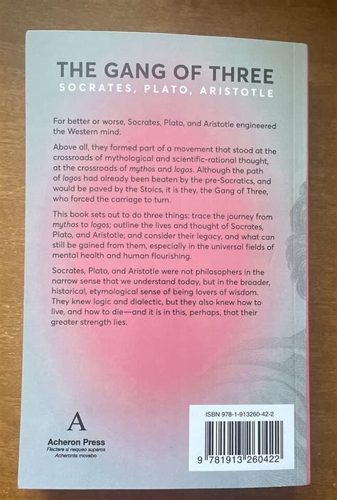 The Gang Of Three Socrates Plato Aristotle Ancient Wisdom Book 2