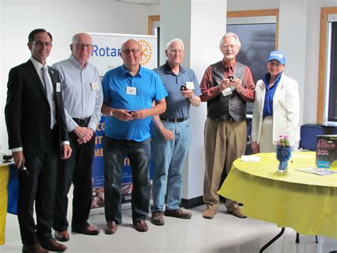 Four Receive Rotary Internationals Paul Harris Fellow Recognition