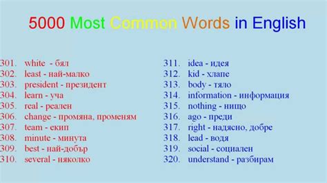 5000 Most Common Words In English My Xxx Hot Girl