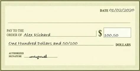 How To Write A Check With Cents In Words Examples