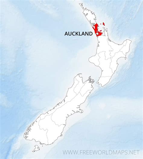 Auckland Region Maps Nz