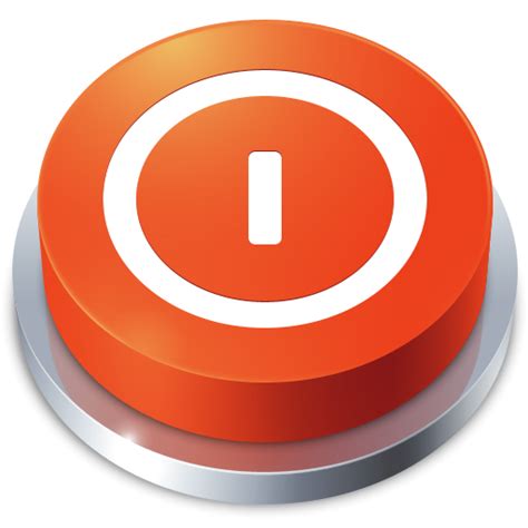 Shutdown Button Icon Png Transparent Background Free Download 21067
