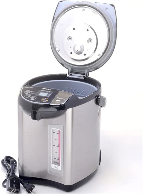 TIGER Electric Water Boiler Warmer Stainless Black 4 0L PDU A40U K