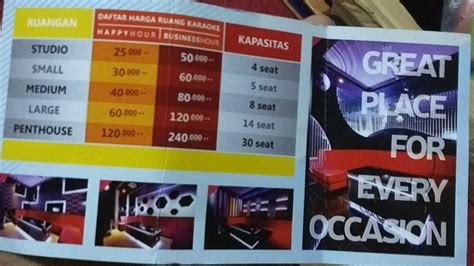 Untuk harga karaoke pada jam happy hour, potongan harga room karaoke sebesar. Pengalaman dan Harga Karaoke di Happy Puppy Hartono Mall ...