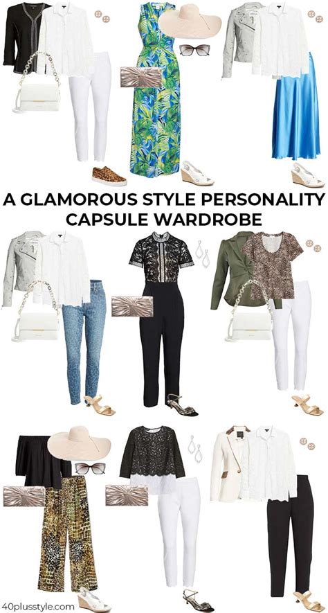 Glamorous Style Personality Capsule Wardrobe 40style
