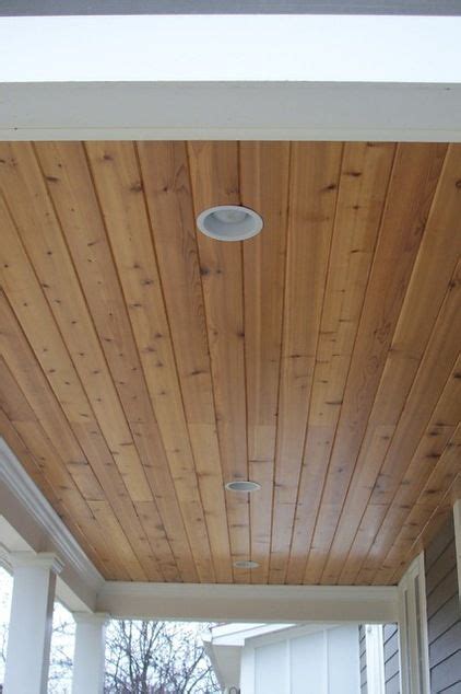 Vaulted barrel beadboard screened porch ceiling. traditional porch by Emil Chernicky & Sons Builders, Inc ...