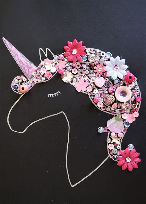 Easy Unicorn Craft For Kids With Free Printable Template Someones Mum
