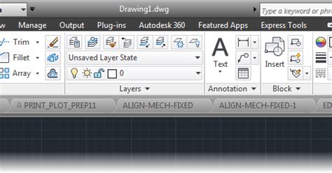 Cadman Do File Tabs In Autocad 2014