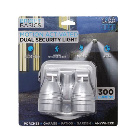 bright basics motion activated dual security light aduro products