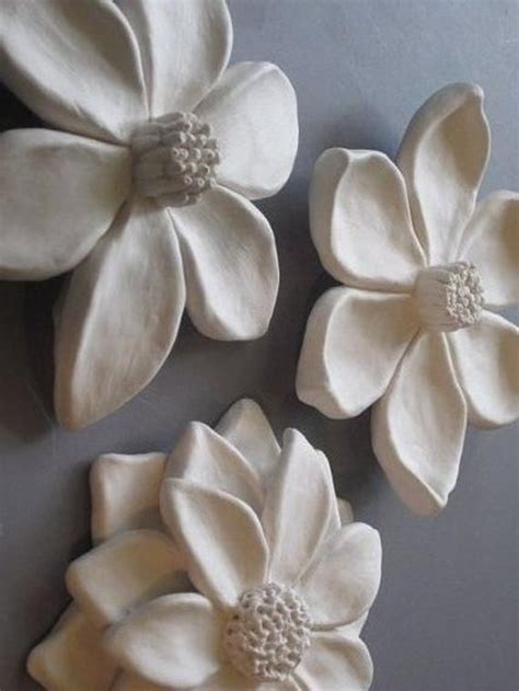 Ceramic Flower Wall Art Ideas On Foter