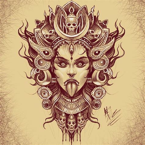 Pin By Alfonso On Bogini Kali Hindu Tattoos Goddess Tattoo Shiva Tattoo