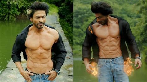 Shah Rukh Khan Poses Shirtless For Dabboo Ratnani S 2021 Calendar Shoot Photos