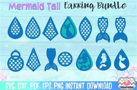 Faux Leather Earrings Svg