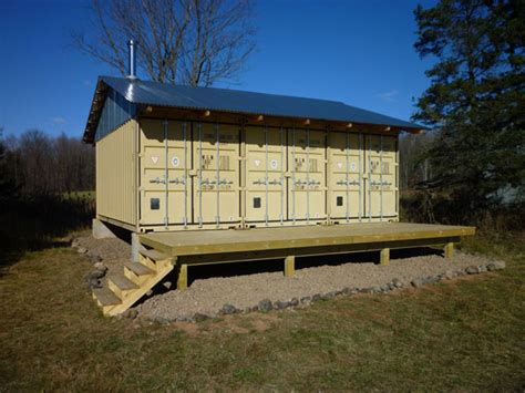 We will also sell just shipping containers at competitive prices. Steve's Shipping Container Cabin - Tiny House Blog