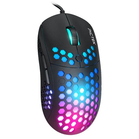 Pictek Souris Wired Gaming Rgb Clavier And Souris Yaratech 1