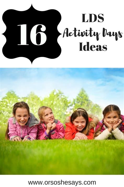 Some are a piece of cake and only require one item, while others take a bit more time but can be used over and over again! LDS Activity Days Ideas - 16 Awesome Ideas for May