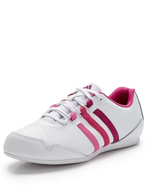 Adidas Yatra Ladies Trainers in Pink (white/pink) | Lyst