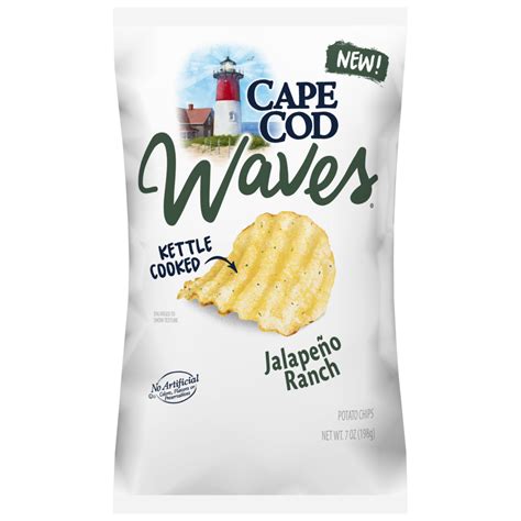 Waves Jalapeño Ranch Cape Cod Chips