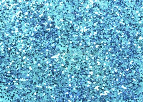 Background Blue With Silver Glitter Stock Photo Image Of Silver
