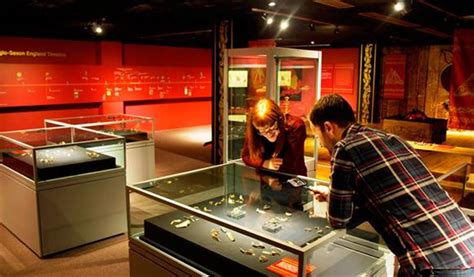 Staffordshire Hoard Exhibition In Stoke On Trent City Centre Stoke