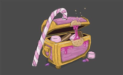 Candy Treasure Chest — Polycount