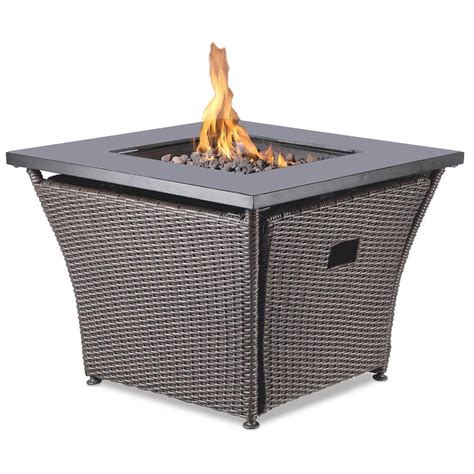 Maybe you would like to learn more about one of these? Blue Rhino 32-in W 50000-BTU Steel Propane Gas Fire Table ...