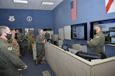Commander Of Air Combat Command Visits The 601st Air Operations Center