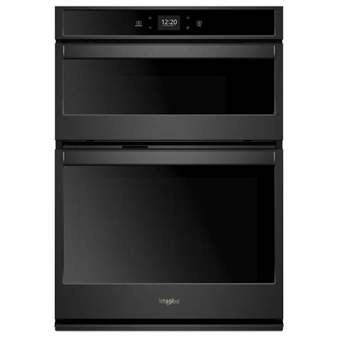 Whirlpool Woc54ec7hb 57 Cu Ft Smart Combination Wall Oven With