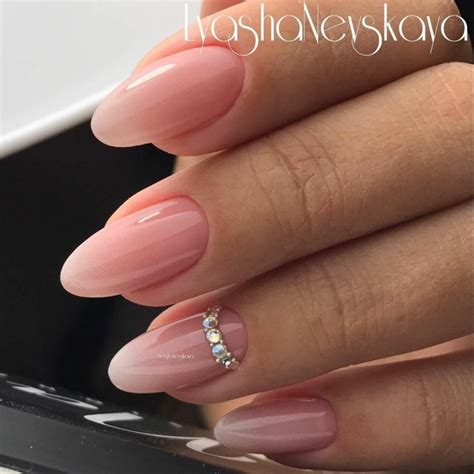 Unghie Colore Rosa Unghie Estive Accent Nail Con Brillantini Unghie