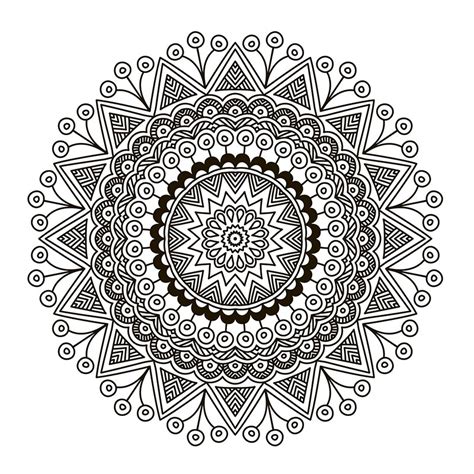 Abstract mandala coloring page for adults digital download 6. Coloring Design - HerbalShop