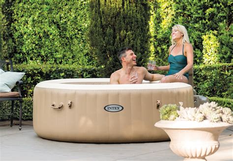 Intex Pure Spa 4 Person Inflatable Portable Heated Bubble Hot Tub Model 28403e Ebay