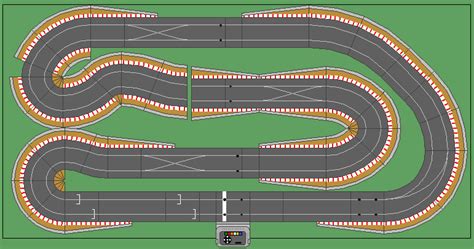 8x4 Scalextric Layouts Track Plans Slotforum Slot Racing Slot