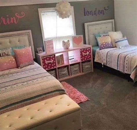 Dorm Decorations 😍🥰 Shared Girls Room Shared Girls Bedroom Girl