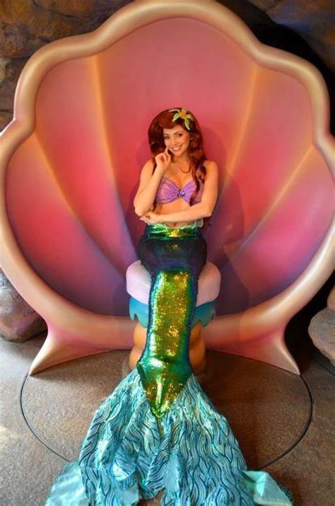 Ariel Disneyland Princess Mermaid Parade Mermaid Halloween