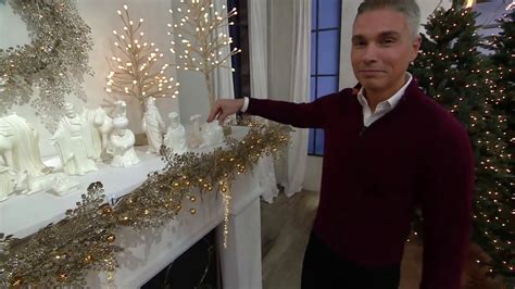 Martha Stewart 14 Piece Ceramic Nativity Set On Qvc Youtube