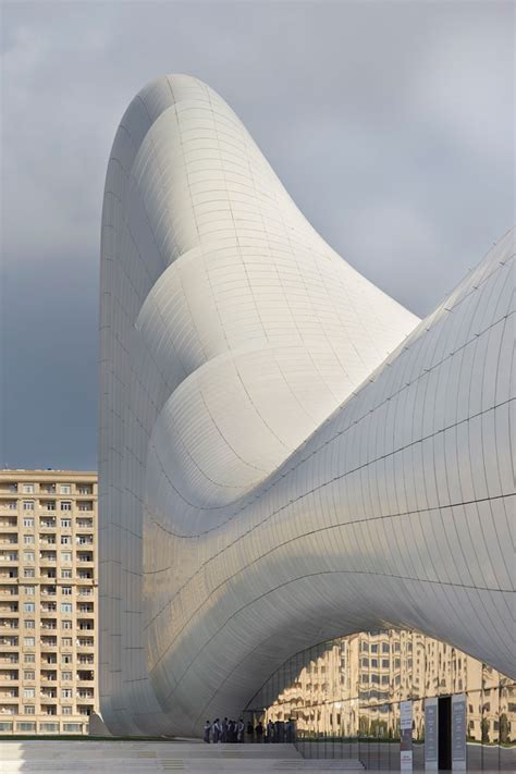 The Heydar Aliyev Center By Zaha Hadid Architects In Baku Azerbaijan