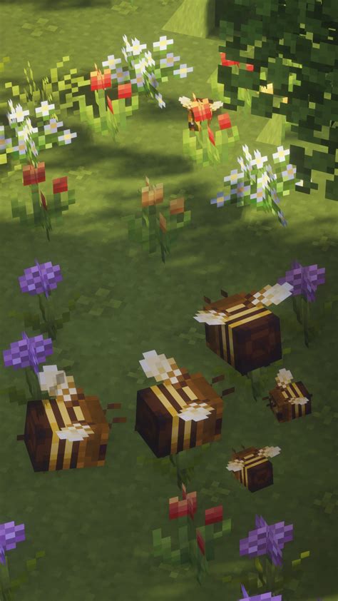 Aesthetic Minecraft Wallpapers Flowers Collection By Michelle Last