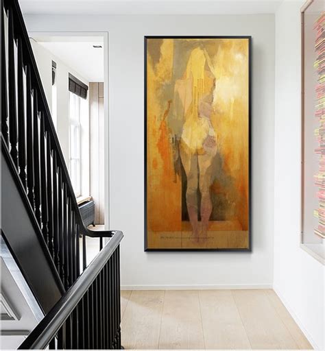 Vertical Sexy Nude Art Naked Women Modern Canvas Art Decorative
