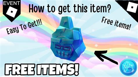 Free Items How To Get Ice Brain Roblox Roliday 2021 Event Youtube