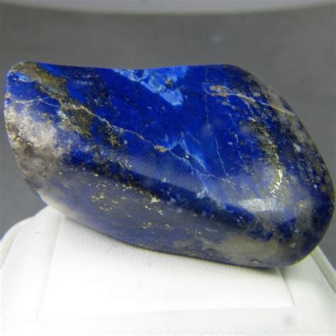 Lapis Lazuli Semi Precious Stone Prized For Its Intense Blue Color R