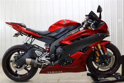 2007 Yamaha R6 Red Motorcycles For Sale