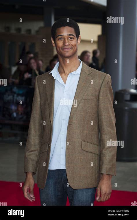 Alfie Enoch Dean Thomas Arrives At The Grand Opening Of The Warner Brothers The Making Of
