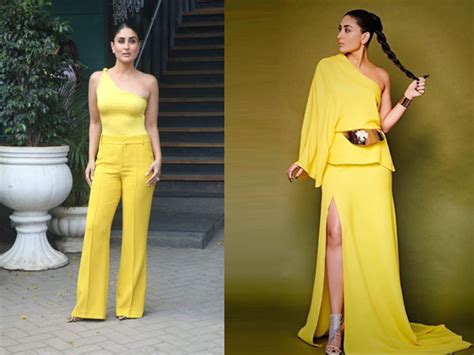 Kareena Kapoor Khan Spotted In Yellow Outfits For Different Events