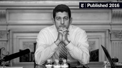 Opinion Paul Ryans Worst Ally The New York Times